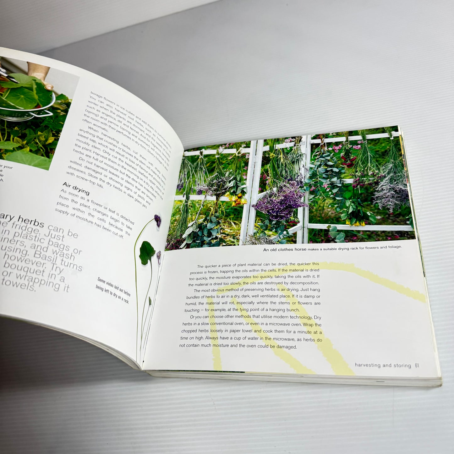 Growing Herbs : Growing, Harvesting and Using Herbs