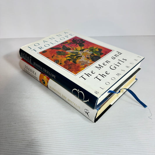 Joanna Trollope Book Bundle x 2 : Marrying the Mistress & The Men and The Girls (2436)