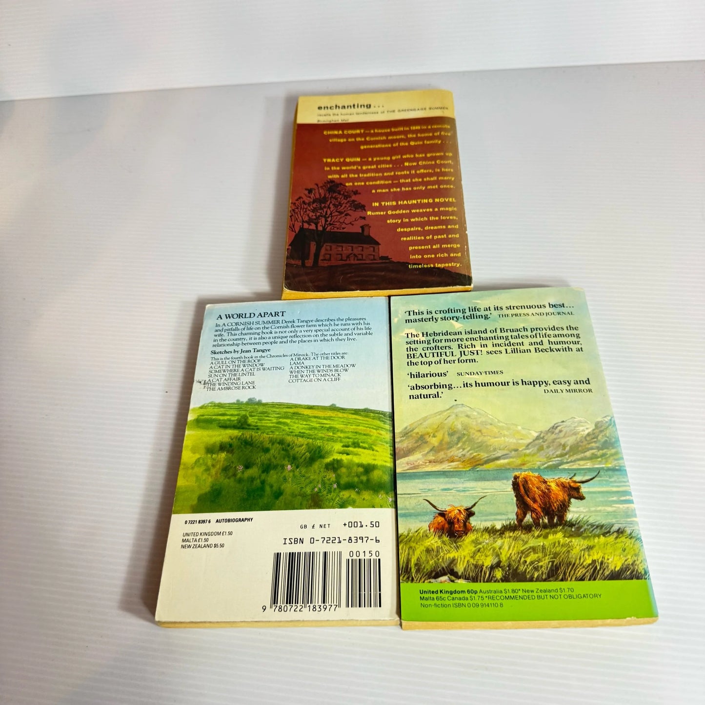 Vintage Pick-n-Mix Book Bundle x 3 : Various Authors (Vintage 1961-1984) (304)