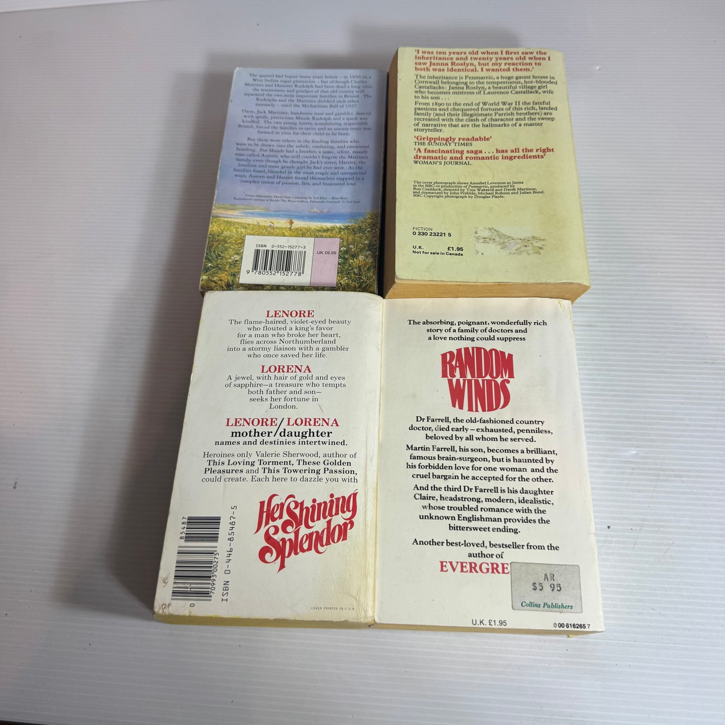 Vintage Historic Book Bundle x 4 Books (2566)