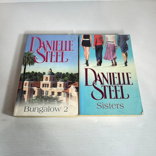 Danielle Steel Book Bundle x 2 : Sisters & Bungalow 2 (2441)