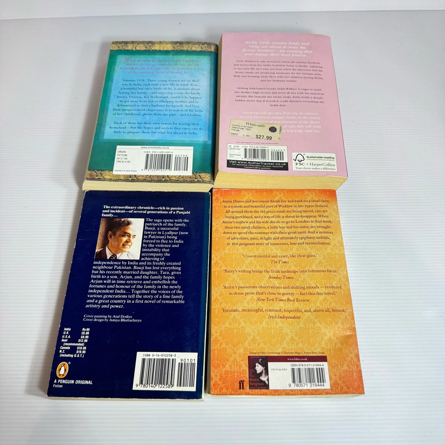 Historical Book Bundle x 4 Books : Various Authors (2150)
