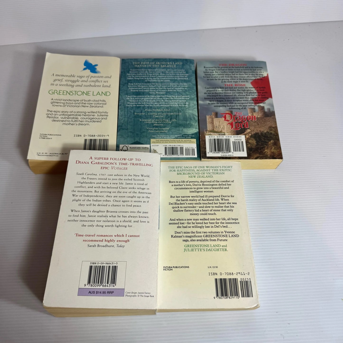 Historical Book Bundle x 5 Books : Mixed Authors (2256)
