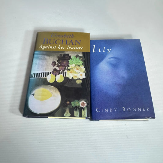 Romance Book Bundle x 2 Books : Against Her Nature - Elizabeth Buchan & Lily - Cindy Bonner (2228)
