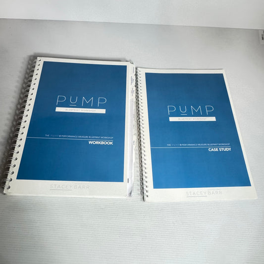 The PUMP Performance Measure Bluebprint Workshop Workbook & Case Study - Stacey Barr(2502)