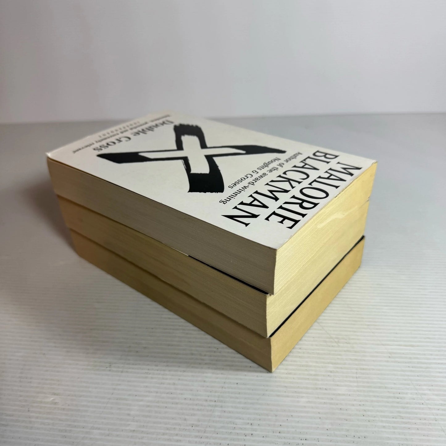 Malorie Blackman Book Bundle x 3 Noughts & Crosses, Double Cross, & Checkmate