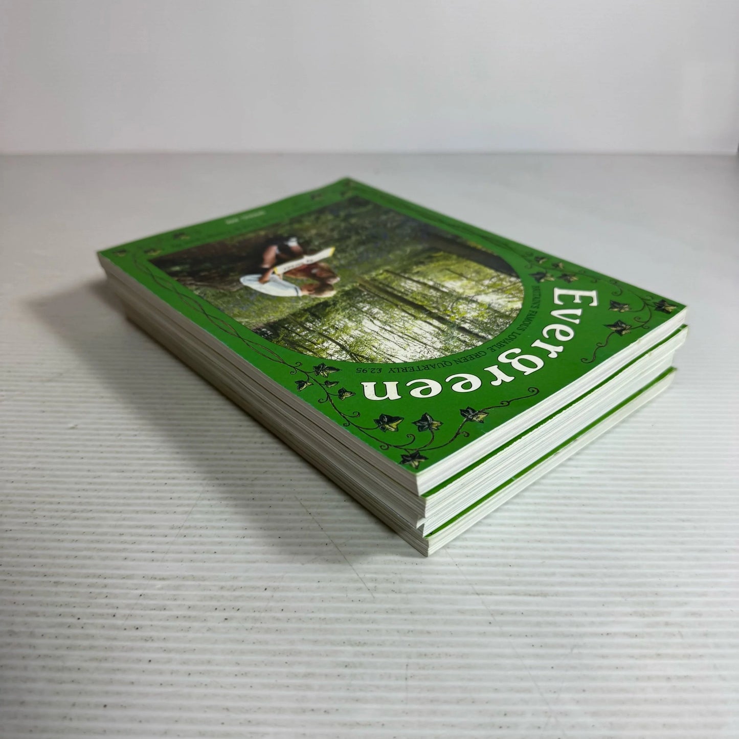 Evergreen Book Bundle X 5 Spring 2001, Summer 2001, Autumn 2001, Winter 2001, Winter 200o/1 (405)