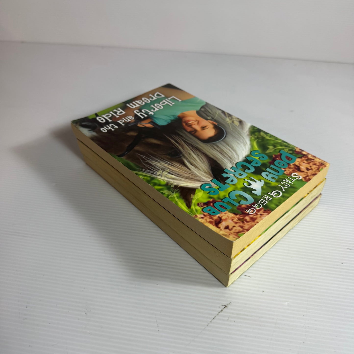 Pony Club Secrets by Stacy Gregg Book Bundle x 3 : Liberty and The Dream Ride, Blaze and the Dark Rider, Mystic and the Midnight Ride(3280)