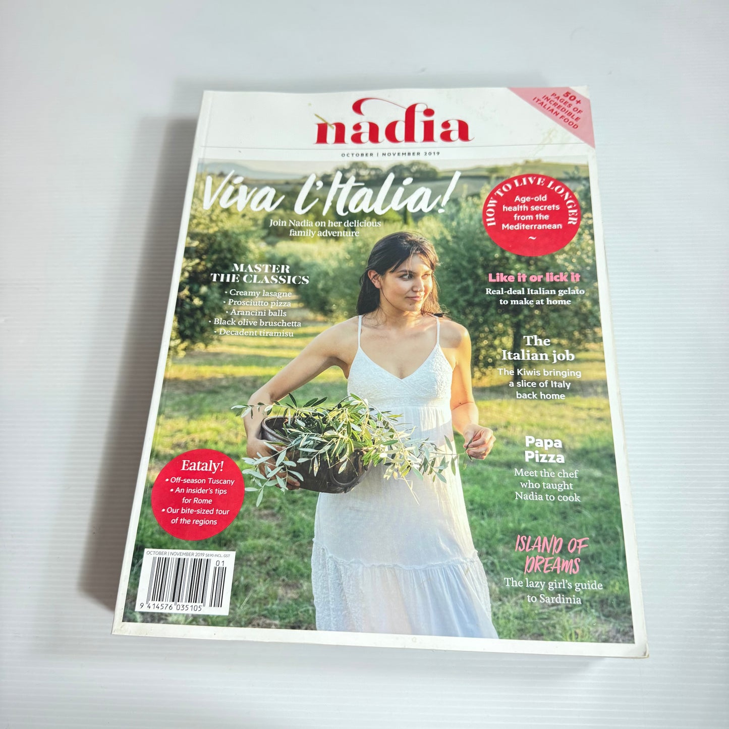 Nadia Magazine Bundle x 7 : Issues 07 - 2022, Dec/Jan, Feb/March April/May, June/July, Aug/Sept, Oct/Nov 2019, (3328)