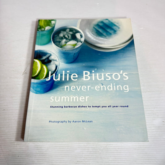 Julie Biuso Cookbook Bundle x 2 : Sizzle : Sensational Barbecue Food & Never-Ending Summer(2938)