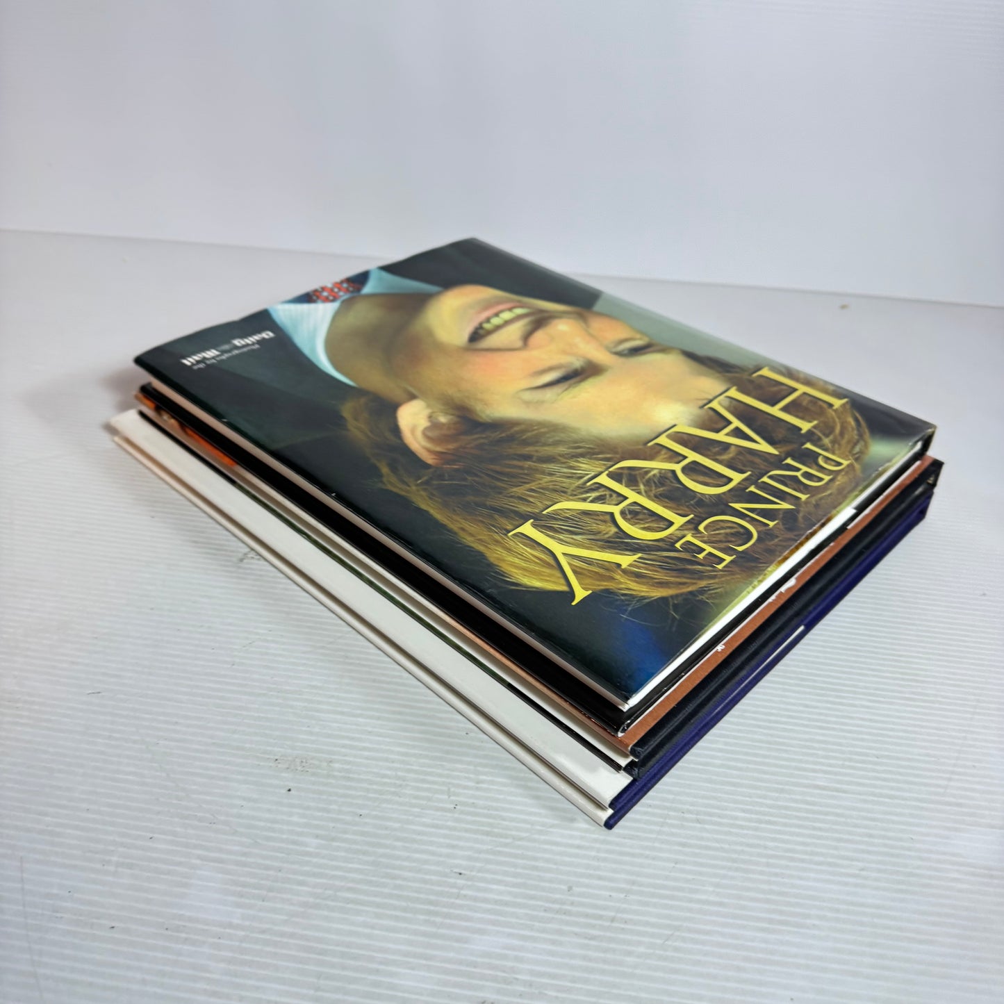 Royal Family Book Bundle x 3 : Prince Harry - Alison Gauntlett, Diana Remembered 1961-1997, Diana Princes of Wales : A Tribute - Tim Graham(2916)