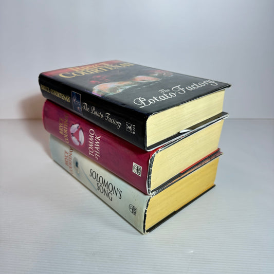 Bryce Courtenay Hardcover Book Bundle x 3 Books (2403)