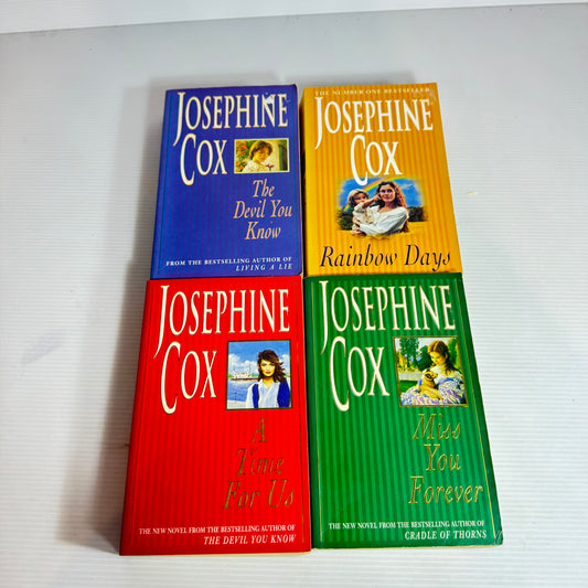 Josephine Cox Paperback Book Bundle x 4 Books (2473)