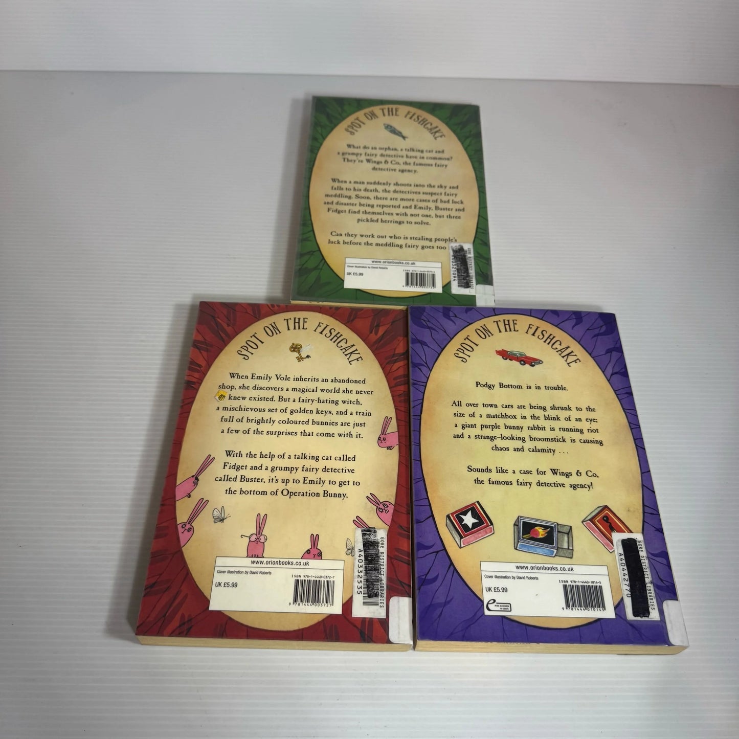 The Fairy Detective Agency Book Bundle x 3 Books (2327)