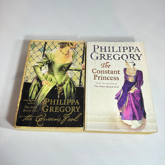 Philippa Gregory Book Bundle x 2 : The Constant Princess & The Queen's Fool (2433)