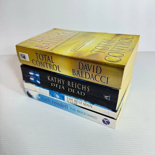 Crime/Mystery Book Bundle x 4 Books : Various Authors (710)