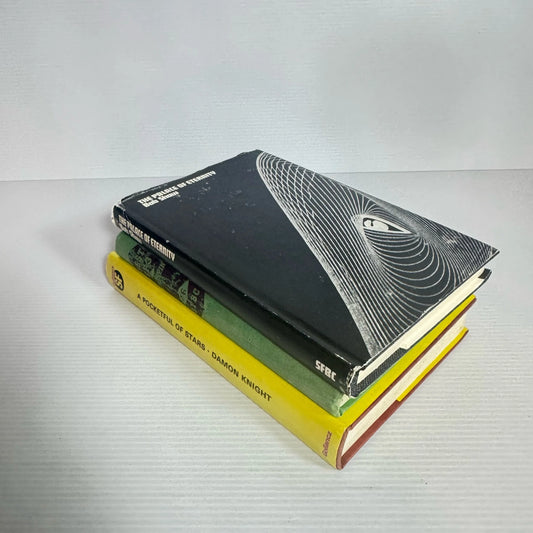 Science Fiction Vintage Book Bundle x 3 : Mixed Authors (2356)