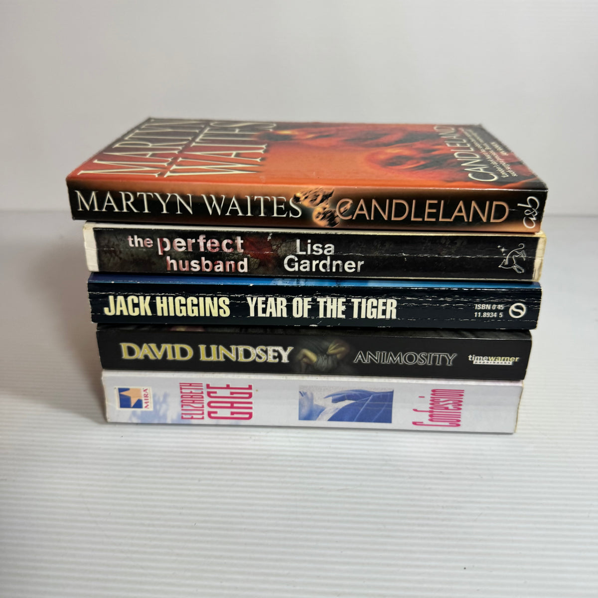 Crime Mystery Bundle x 6 : The Day After Tomorrow - Sharleen Cooper Cohen, Bangkok Tattoo - John Burdett, In The Darkness - Karin Fossum, Cain's Jaw Bone - Torquenmada, The Safe House - Nicci French, Mind Games - Hilary Norman (3414)