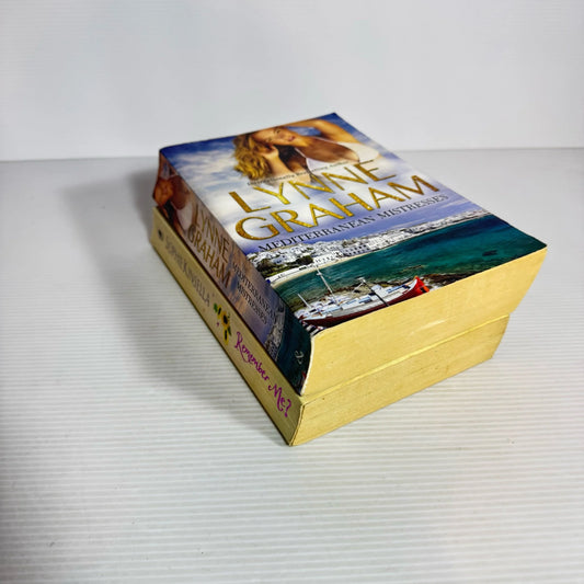 Contemporary Romance Book Bundle x 2 : Remember Me? - Sophie Kinsella & Mediterranean Mistresses - Lynne Graham (2351)