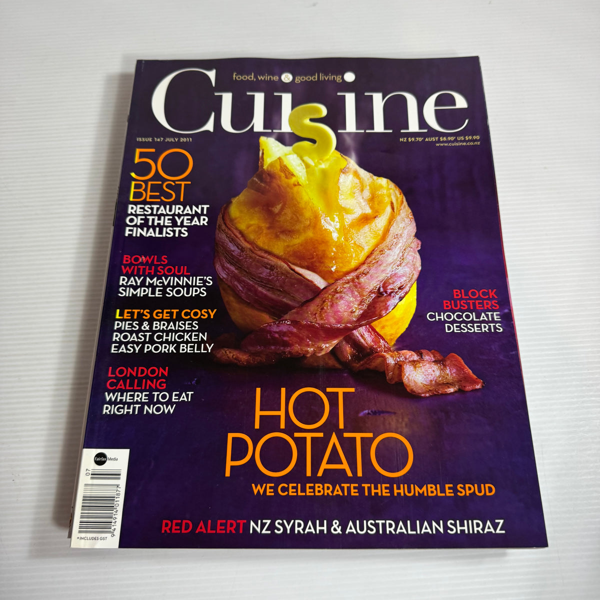 Cuisine Magazine Bundle x 6 : 2011 Issues 149, 148, 147, 146, 145, 144 (3338)