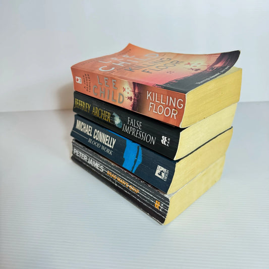 Crime/Mystery Book Bundle x 4 Books : Various Authors (804)