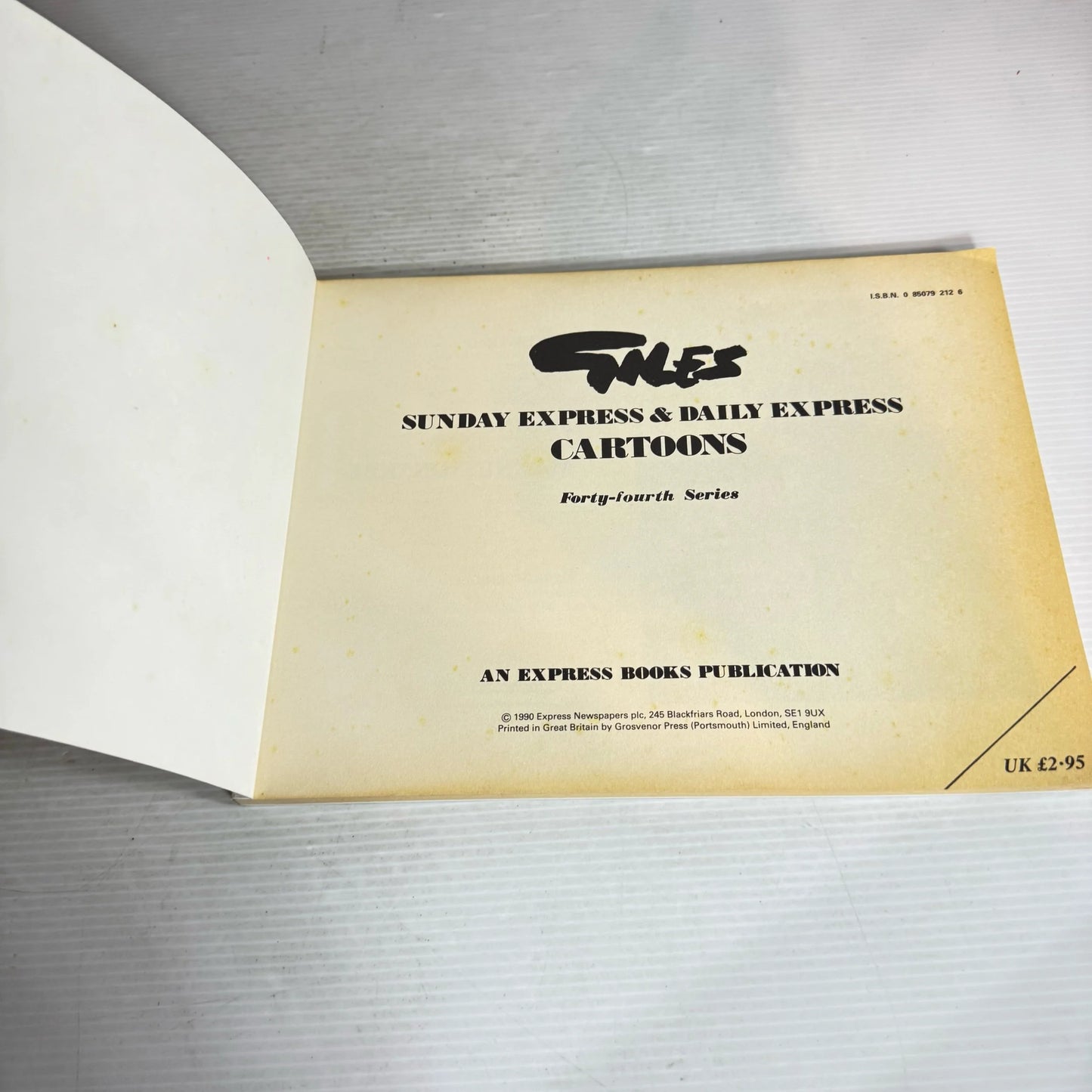 Giles Book Bundle x 3 Books : 1976 Thirtieth Series, 1978 Thirty-Second Series, 1990 Forty-Forth Series (2005)