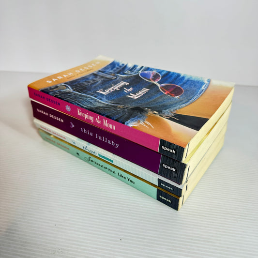 Sarah Dessen Young Adult Contemporary Book Bundle x 4 Books (2515)
