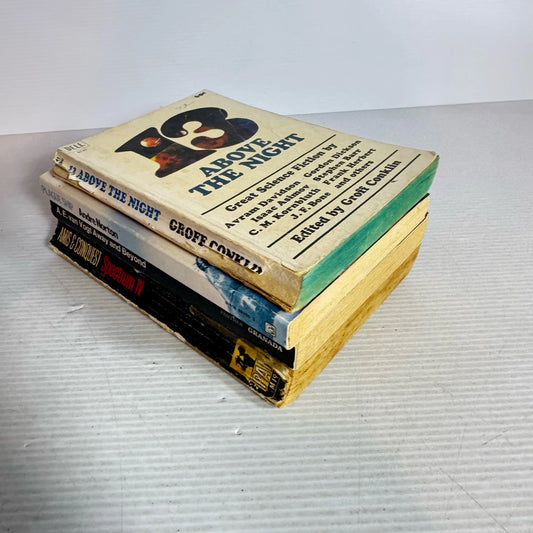 Science Fiction Book Bundle x 4 Books : Mixed Authors (Vintage 1965-1979 (2024)