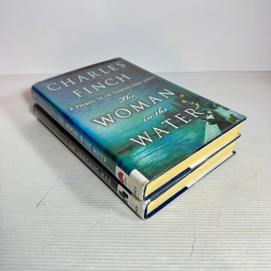 Charles Finch Book Bundle x 2 : The Vanishing Man & The Woman in the Water (2965)