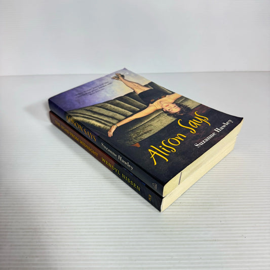 Contemporary Romance Book Bundle x 2 : Alison Says - Suzanne Hawley & The Road from Midnight - Wendyl Nissen (2348)