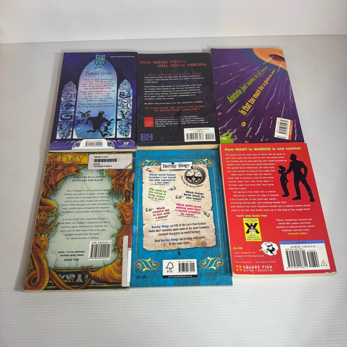 Children's Fantasy Book Bundle x 6 Books : Various Topics & Authors (2329)