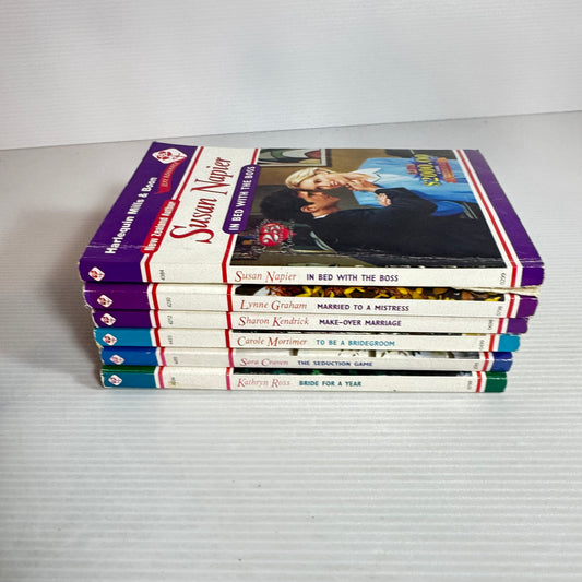 Mills & Boon Sexy Romance Book Bundle x 6 Books (2406)