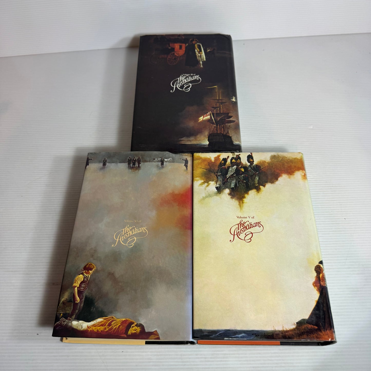 William Stuart Long Vintage Book Bundle x 3 : The Traitors, The Colonists, The Adventures (2829)