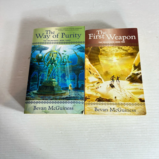 Bevan McGuiness - Triumvirate Series Book 2 and 3 - Book Bundle x2 (2120)