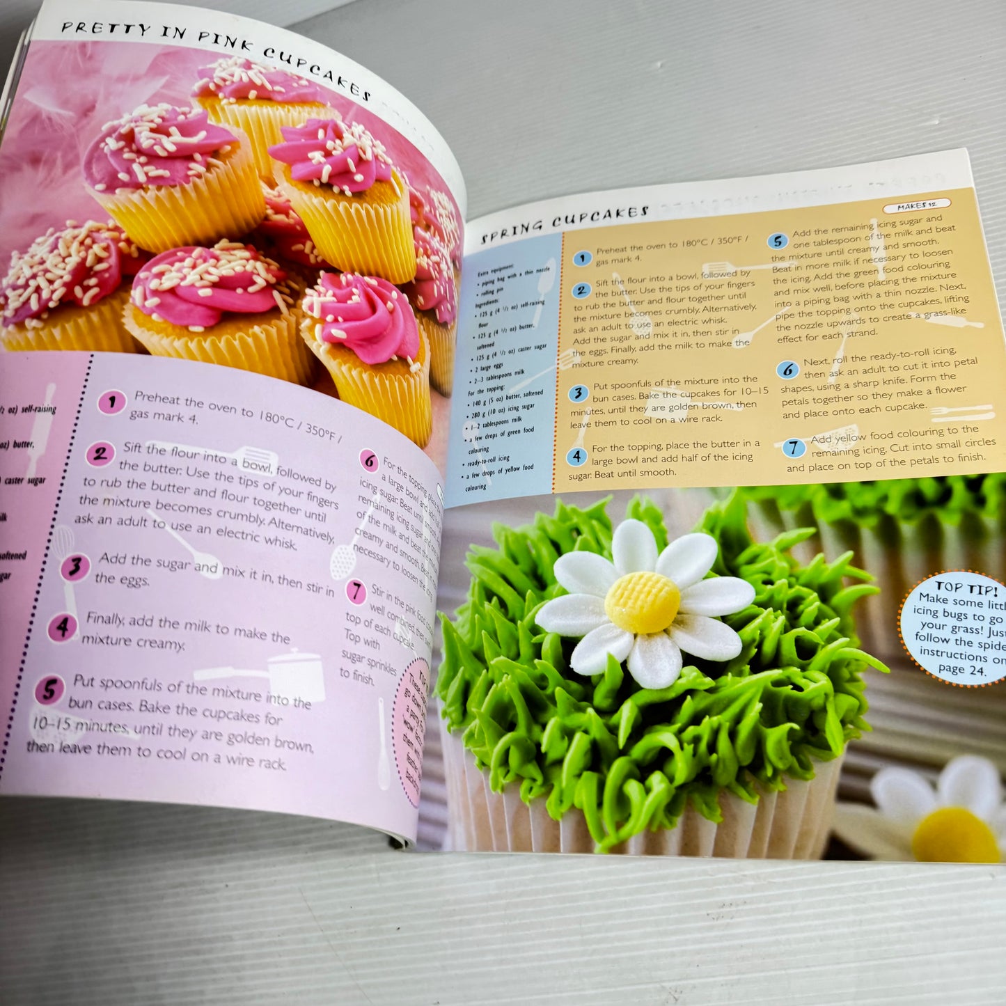 Cupcake Book Bundle x 3 : Make, Bake and Decorate Cupcakes - Nancy Lambert, Retro Baking - The Australian Women's Weekly, Celebrate with Mini Cakes - Lindy Smith (3049)