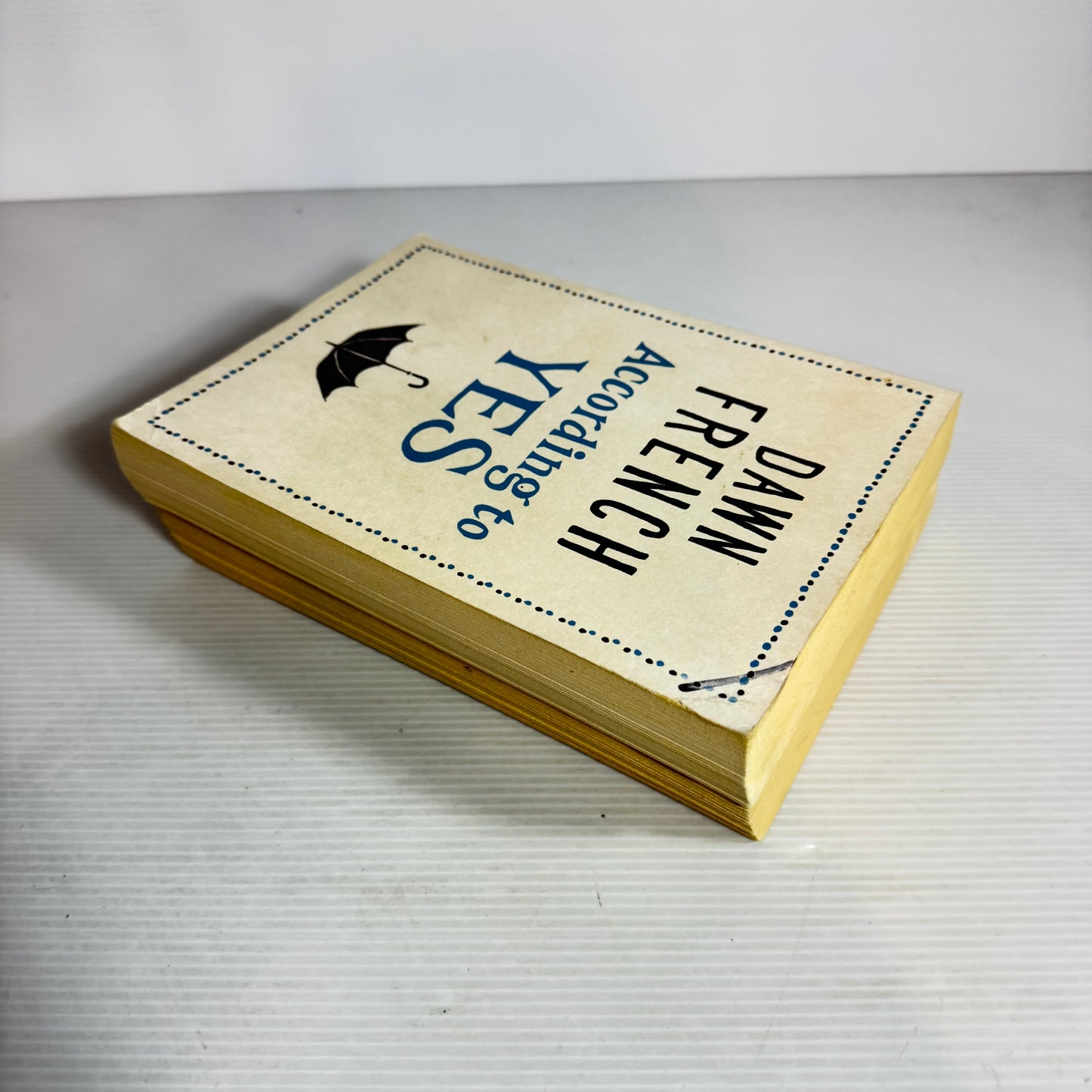 Dawn French Book Bundle x 2 Books : According to Yes & A Tiny Bit Marvellous (2491)