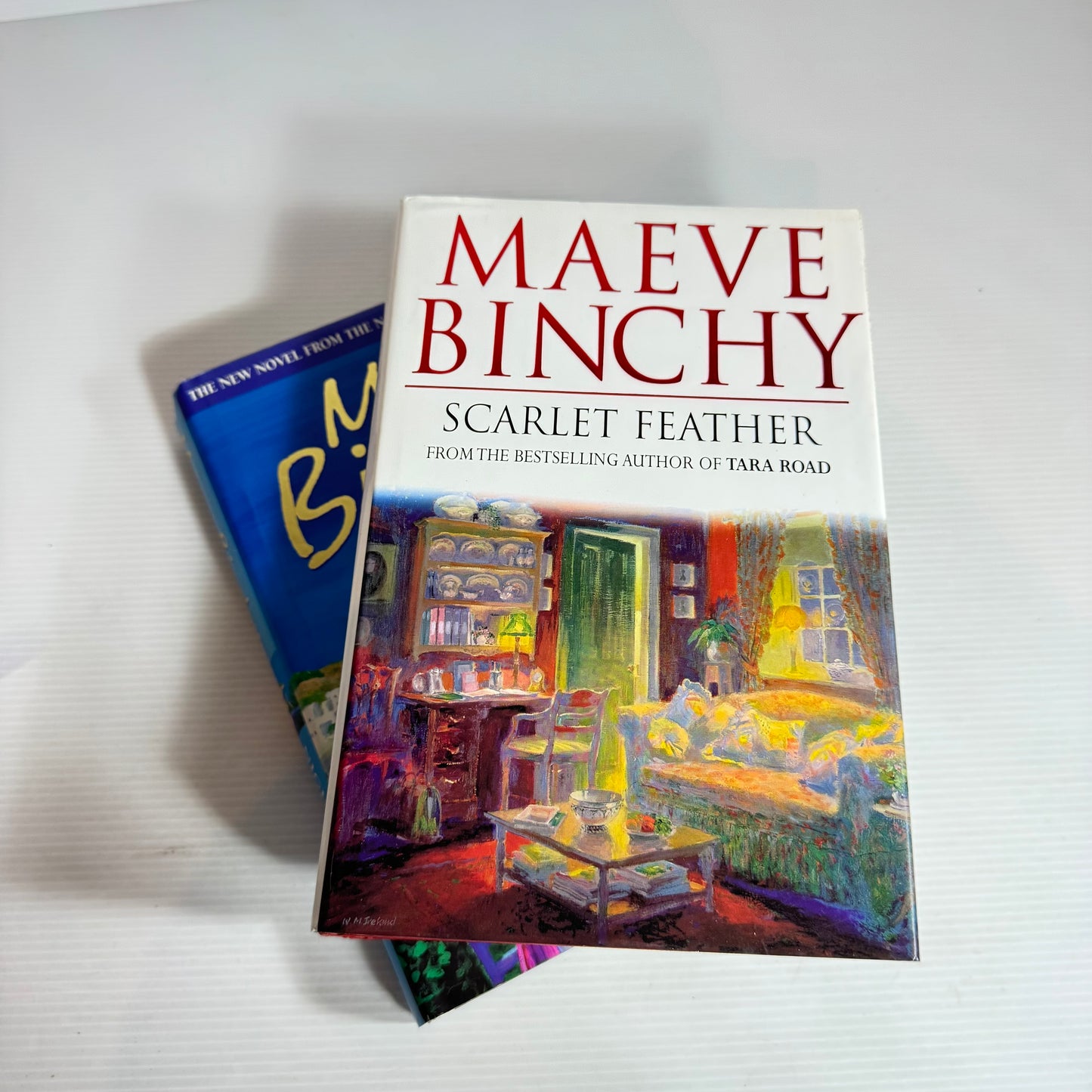 Maeve Binchy Book Bundle x 2 : Nights of Rain and Stars & Scarlet Feather (2437)