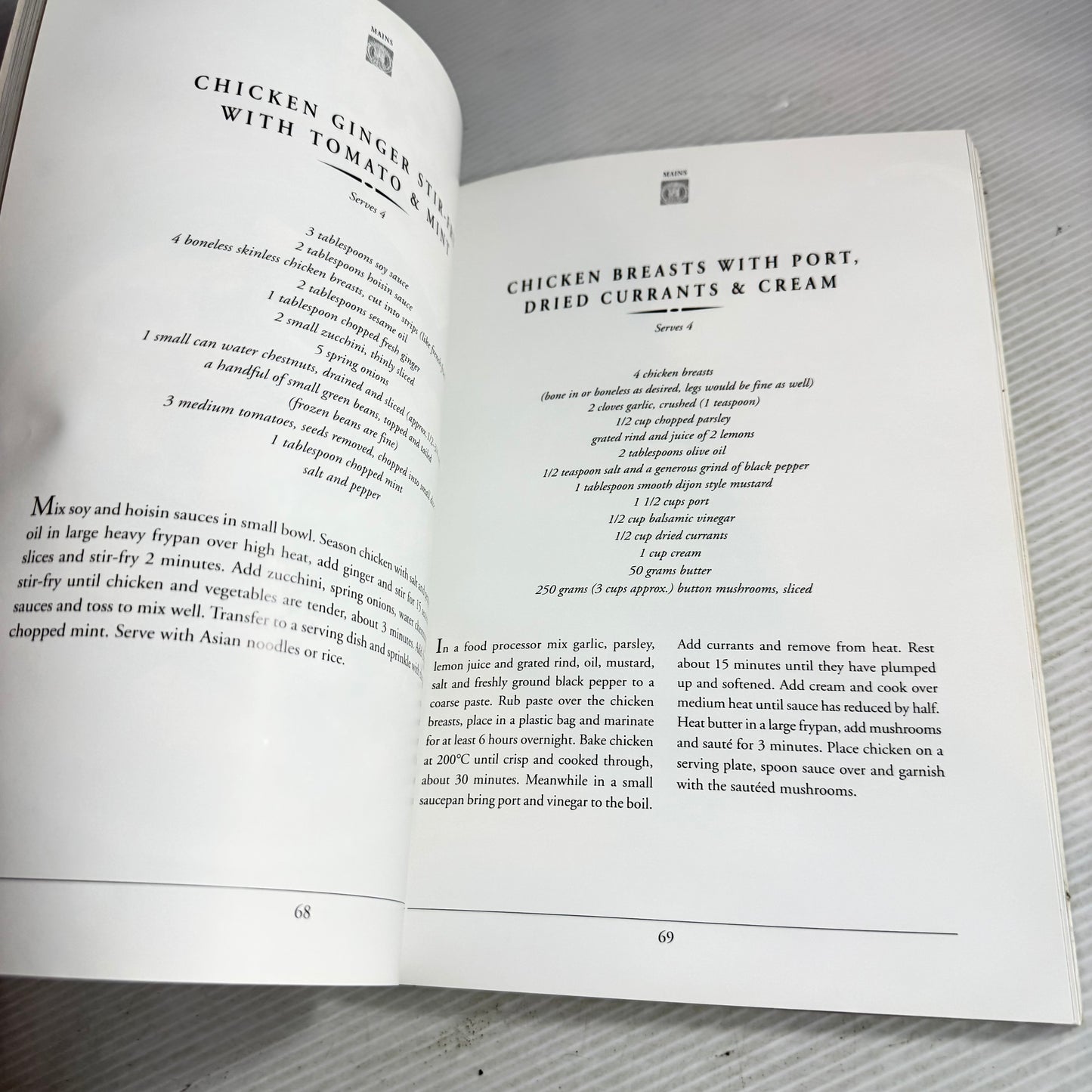Jo Seagar Cookbook Bundle x 2 : The Cook School Recipes & You Shouldn't Have Gone to So Much Trouble, Darling (Vintage 1977)(2926)