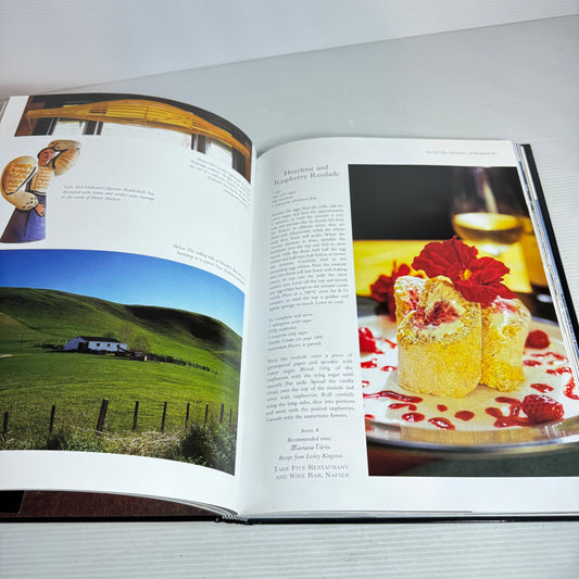 New Zealand Wine & Food Cookbook Bundle x 3 : Good Wine Bad Language Great Vineyards, corbans Good Food & Wine Series, New Zealand Food & Wine Art : A New Journey (2936)