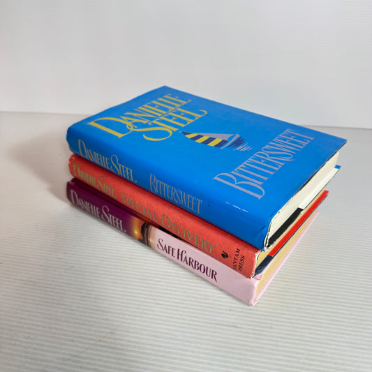 Danielle Steel Book Bundle x 3 Books : Safe Harbour, Special Delivery, Bittersweet (2534)