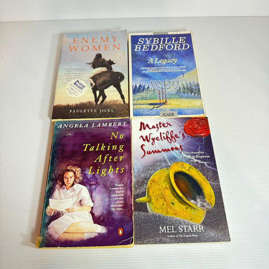Historical/Mystery Book Bundle x 4 Books : Various Authors (2180)