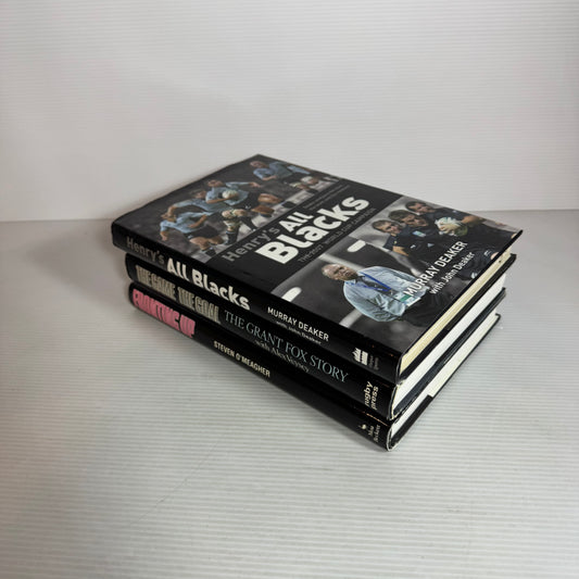 All Black Biography Book Bundle x 3 Books (2562) (2 x Autographed)