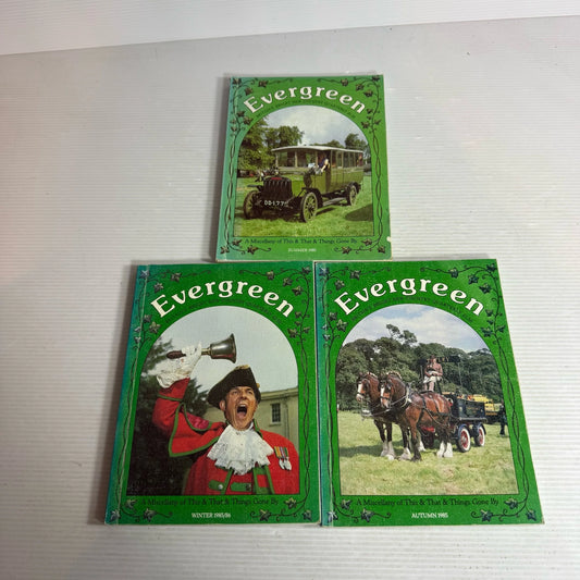 Evergreen Book Bundle x3 Summer, Autumn, Winter 1985 (403)