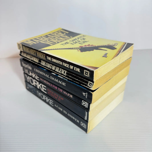 Margaret Yorke Mystery/Suspense Book Bundle x 6 Books (2063)