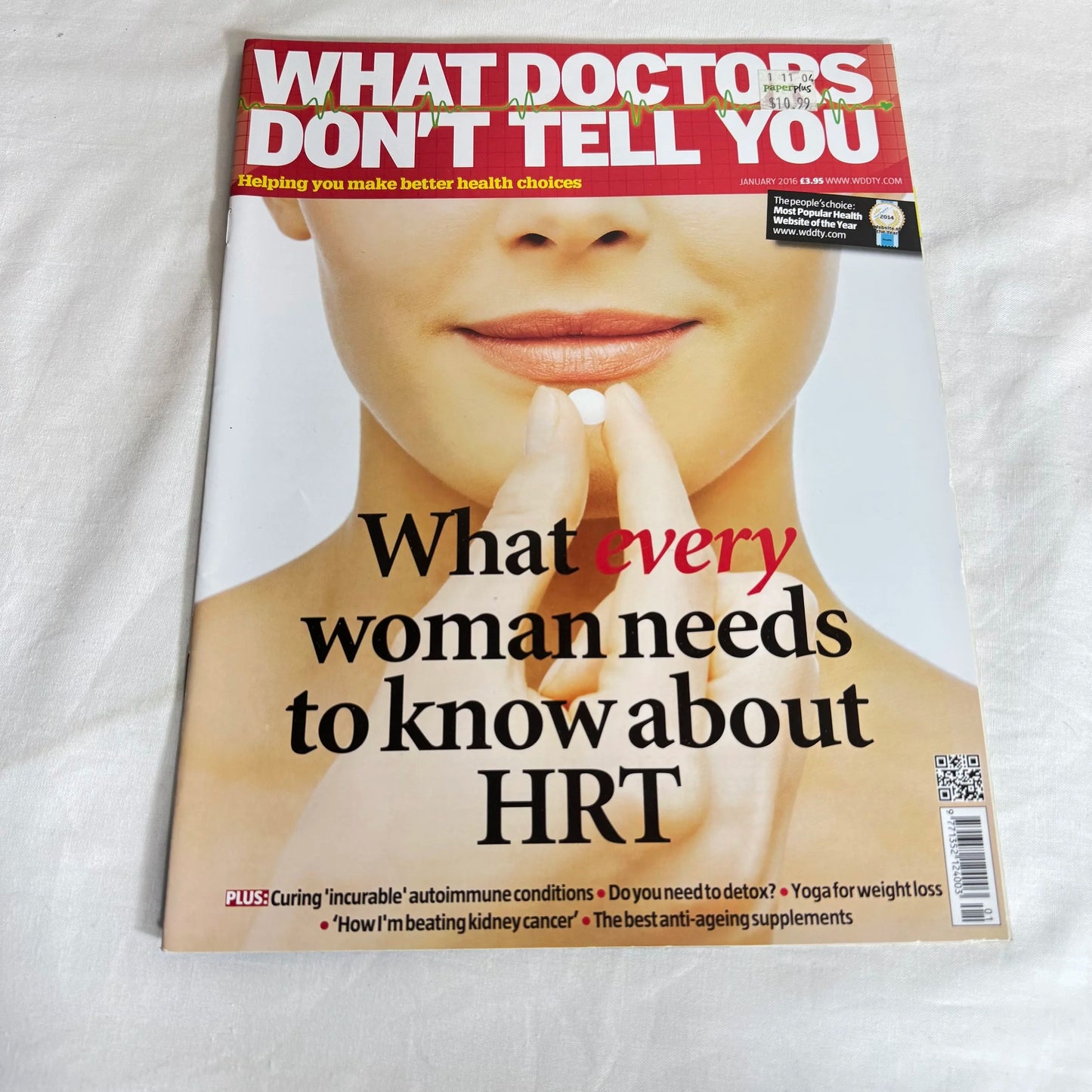 What Doctors Don't Tell You Magazine x6 from 2016