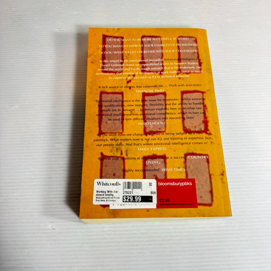 Working With Emotional Intelligence - Daniel Goleman