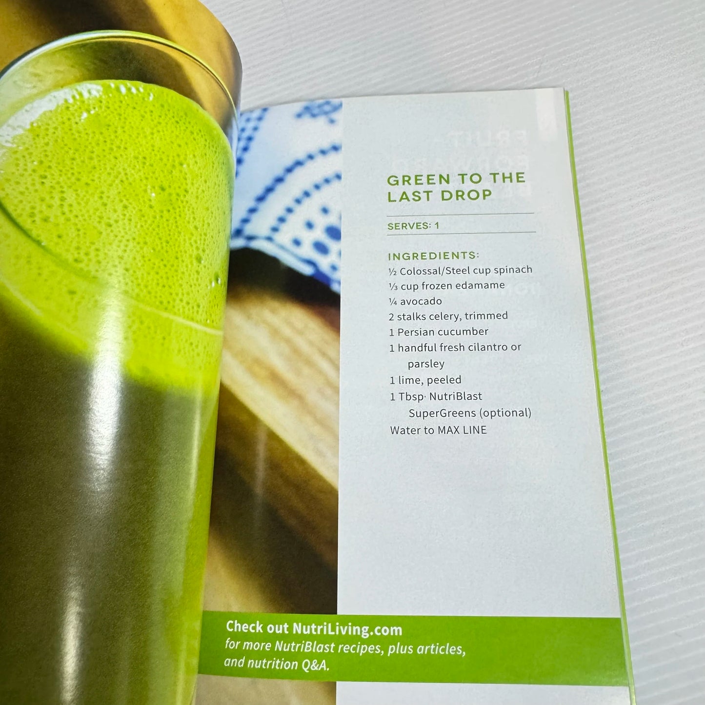 Nutribullet : User Guide & Recipe Book