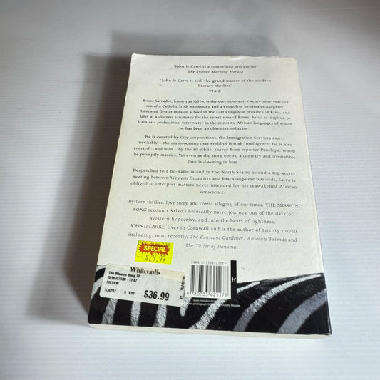 The Mission Song - John Le Carre