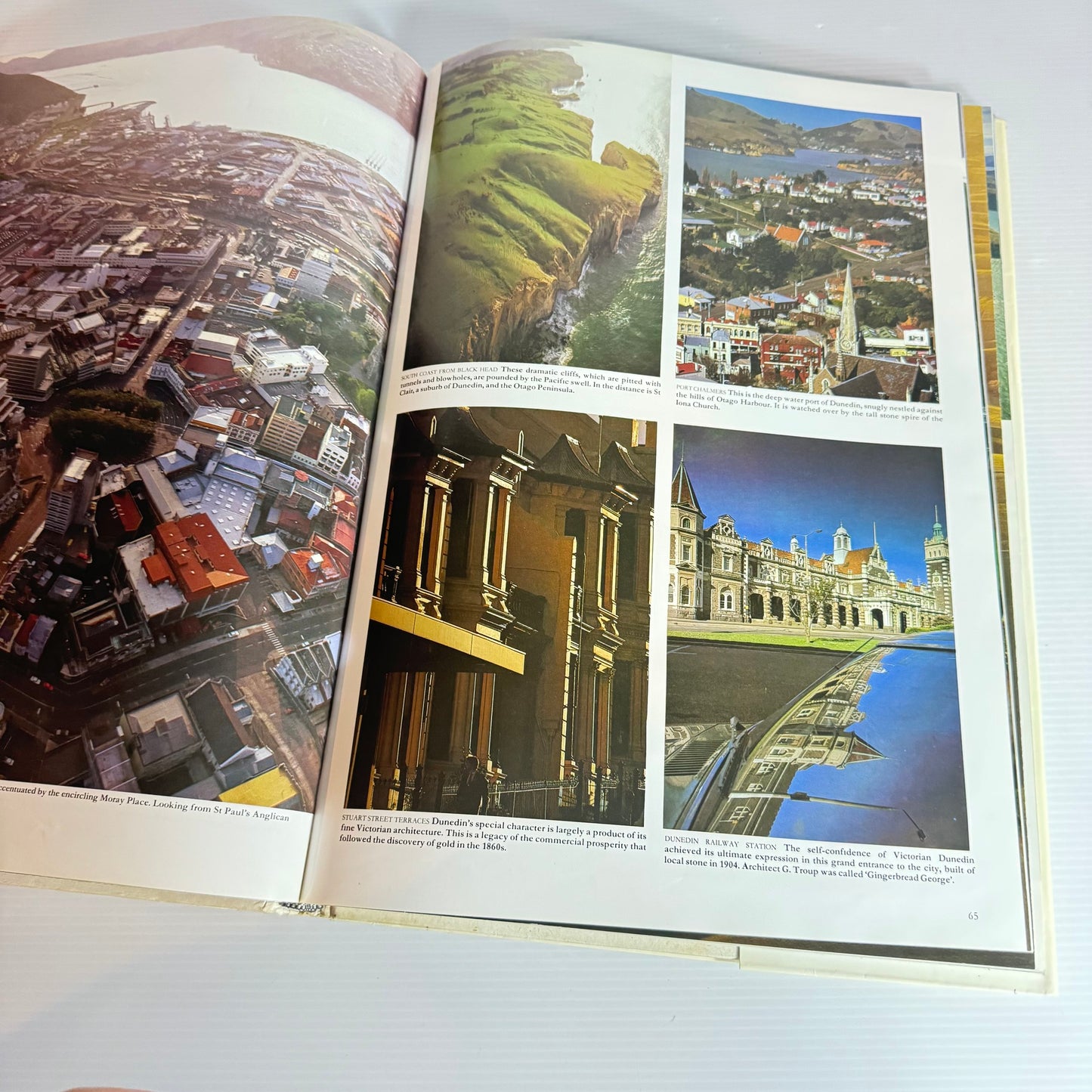 Discover New Zealand : The Glorious Island - Ray Joyce Photography & Bill Saunders Text (Vintage 1988)