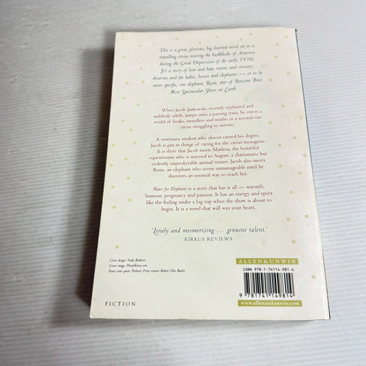 Water For Elephants - Sara Gruen